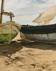 Fishing Boats On The Beach, Valencia