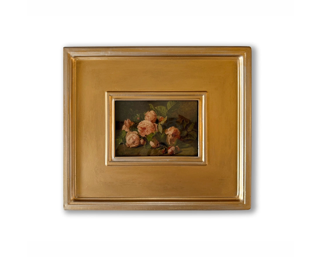 Still Life of Roses on Mossy Ground   |  One of One