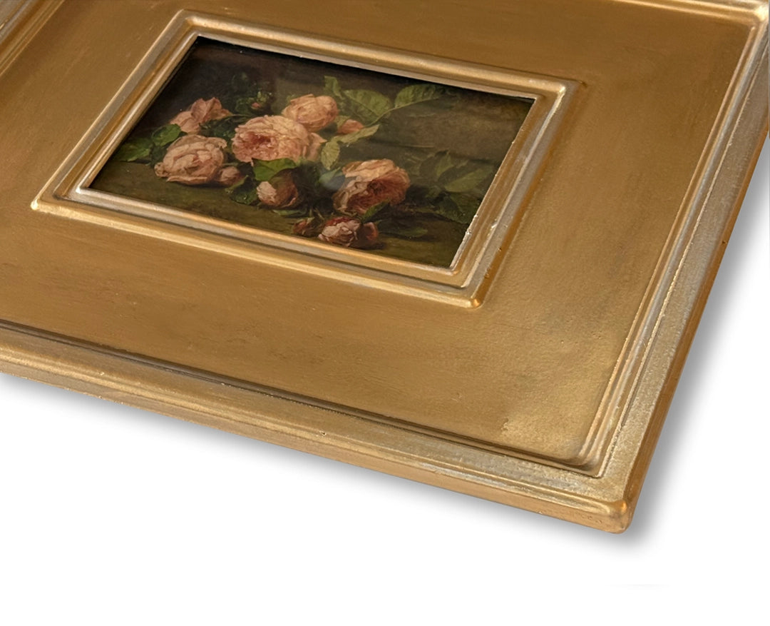 Still Life of Roses on Mossy Ground   |  One of One