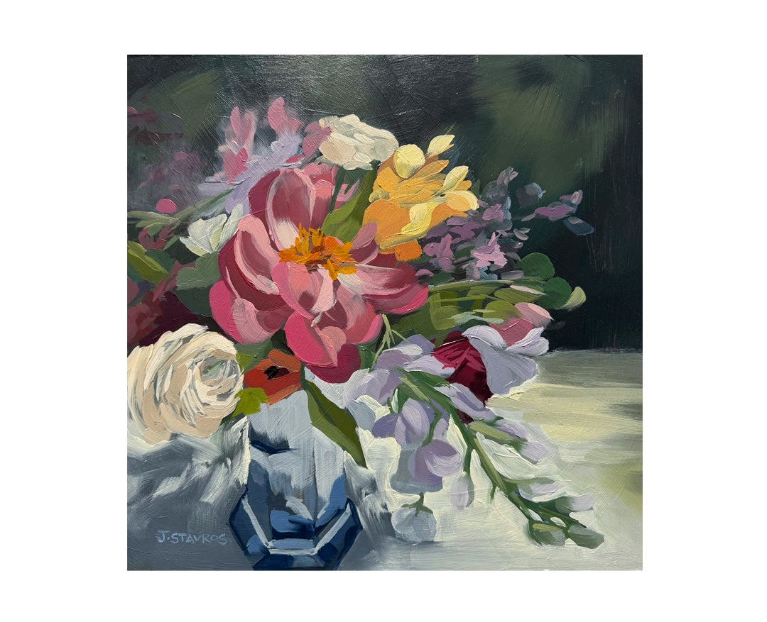 Birthday Bouquet  — 12"x 12"