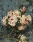 Still Life with Roses in a Glass Vase