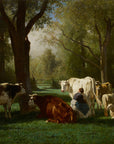 Landscape with Cattle and Sheep