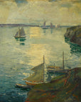 Coast Scene with Ships