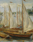 Segelboote Am Wannsee (Sailing Boats On Wannsee Lake)