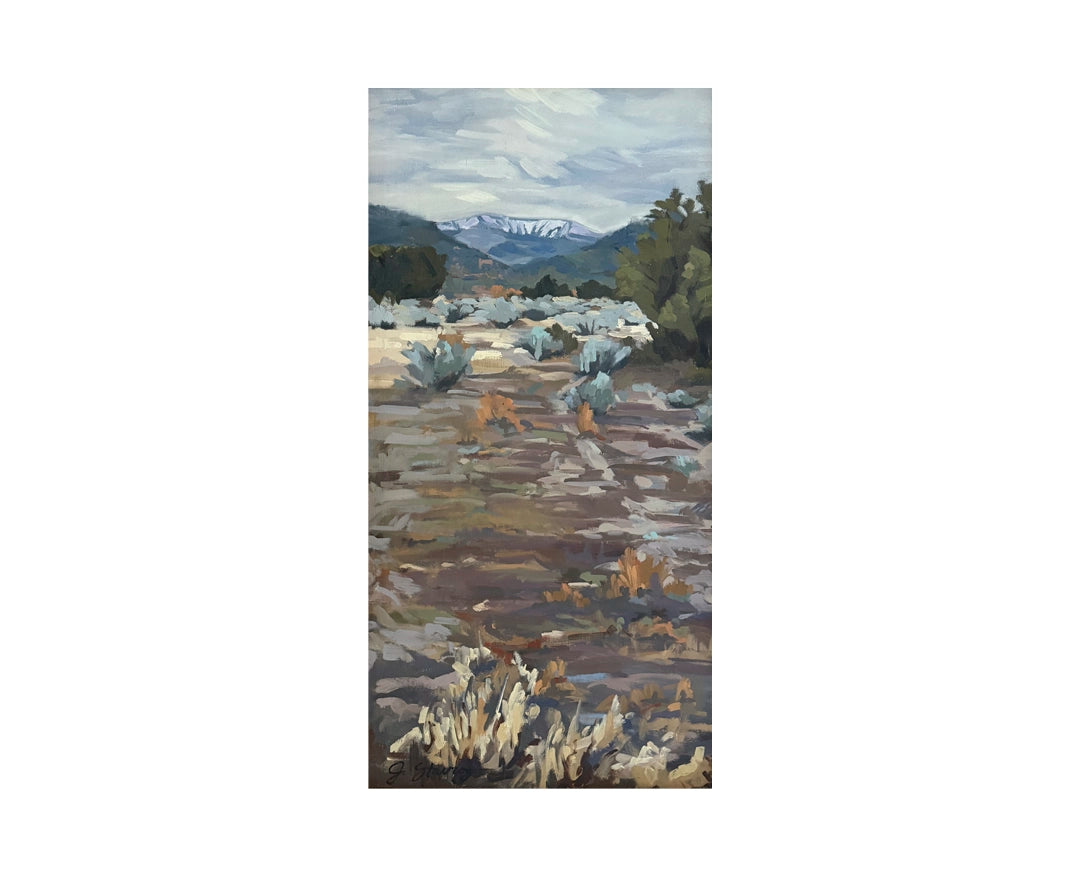 Walking to the "Shoe"  — 12"x 24"